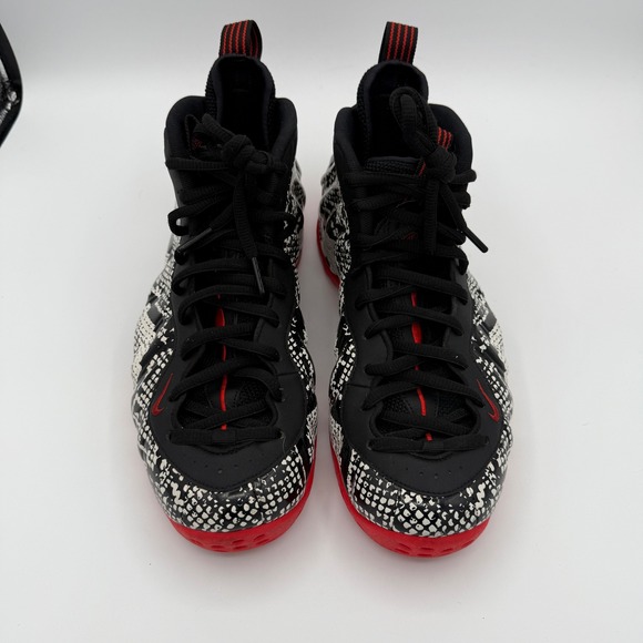 red snakeskin foams